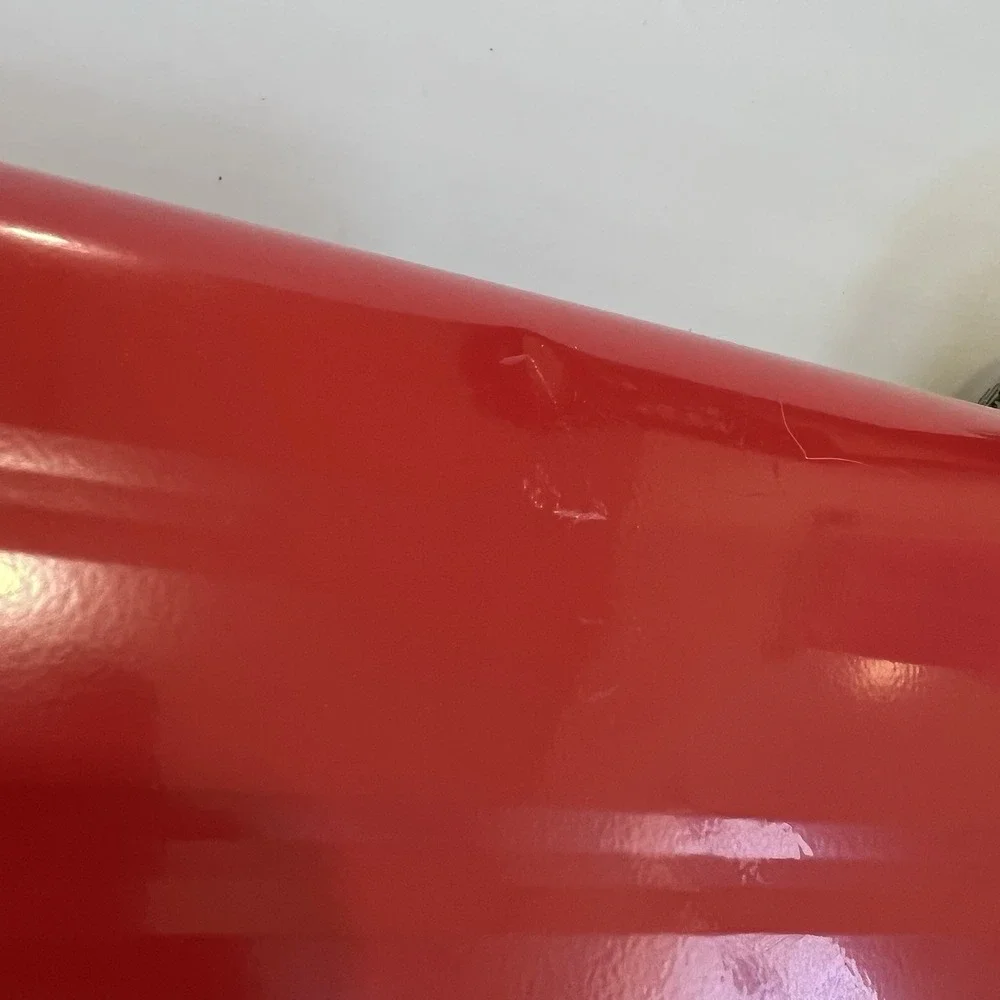 Retro Red Metal Roll Top Bread Box Fresh Bakery Coffee‎ Graphic Kitchen Storage